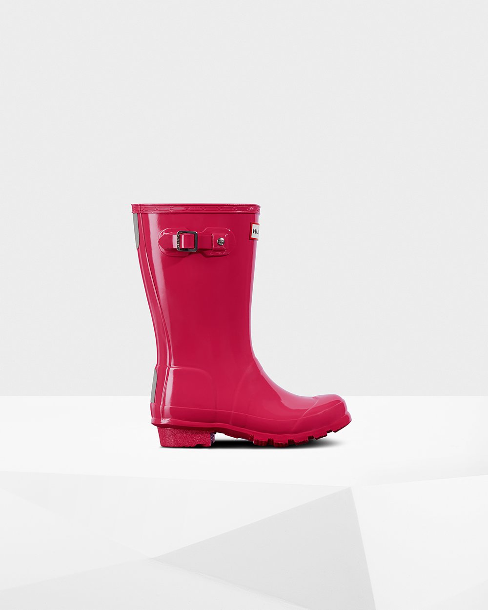 Bottes de Pluie Hunter Original Grands Gloss Enfant Rose LPKHTYG-71